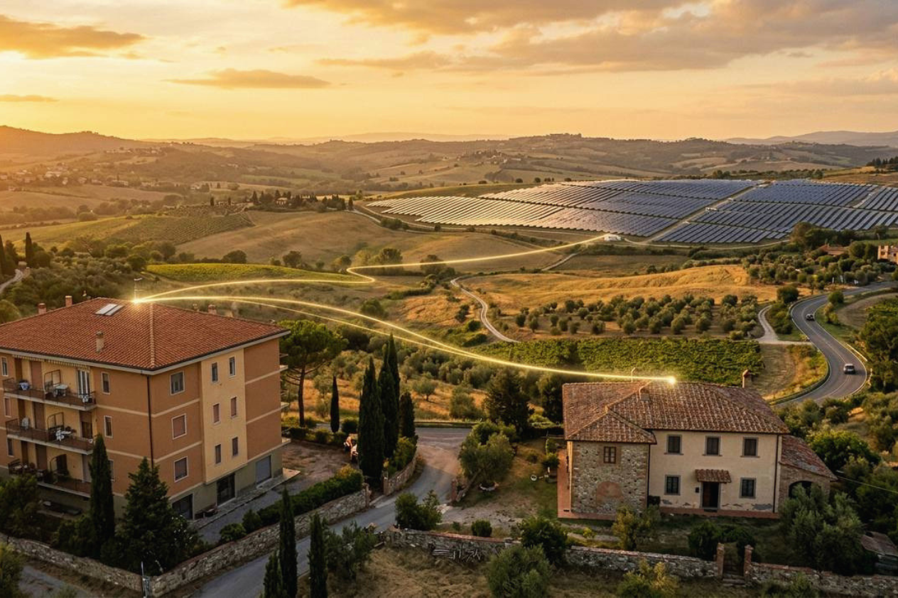 Fotovoltaico a distanza senza installare pannelli